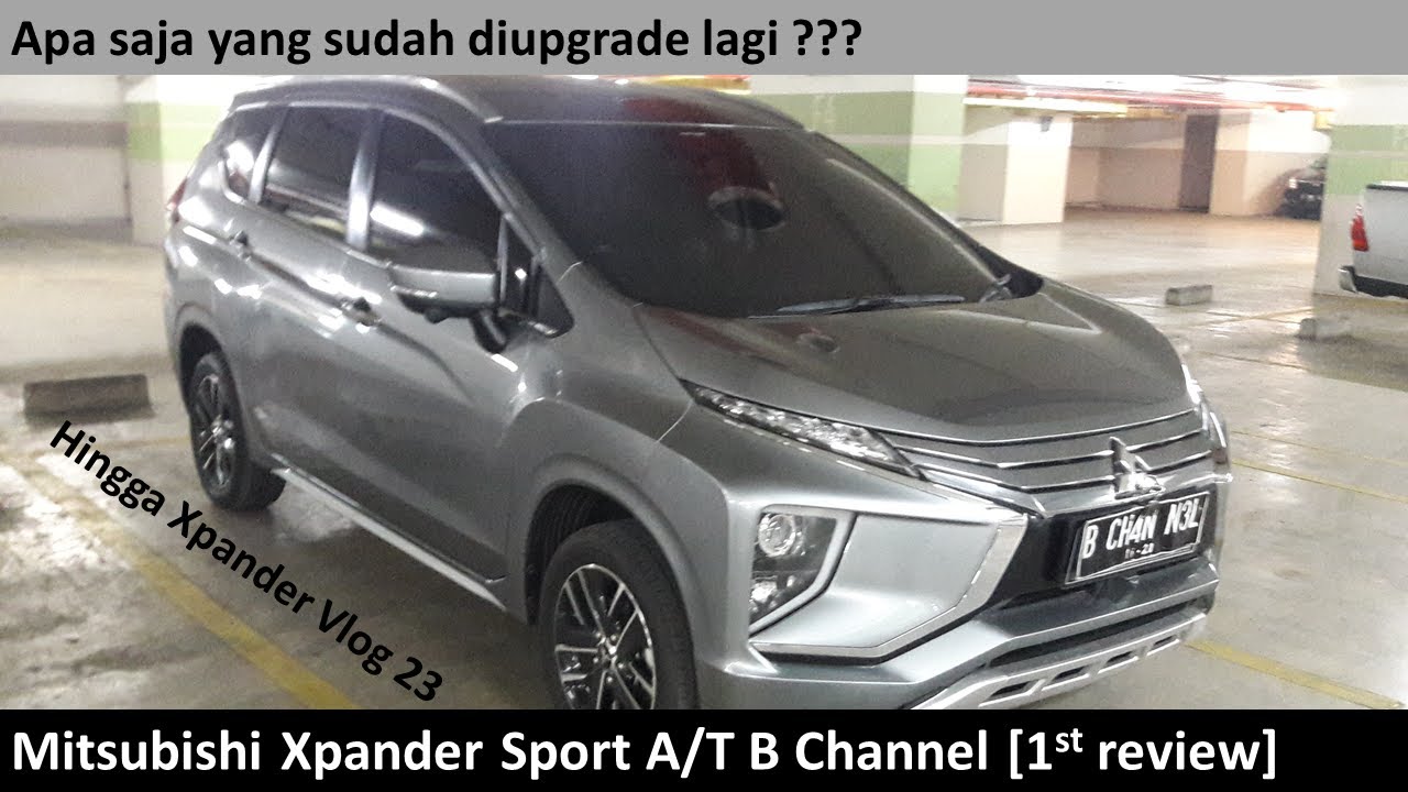 Mitsubishi Xpander Sport B Channel review (1st Session) - Indonesia