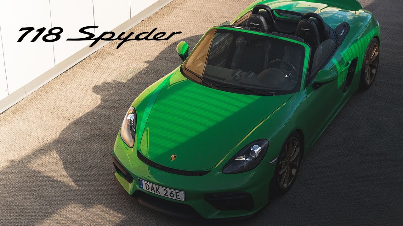 Porsche 718 Spyder 2022 | Cinematic car video | Sony A7IV
