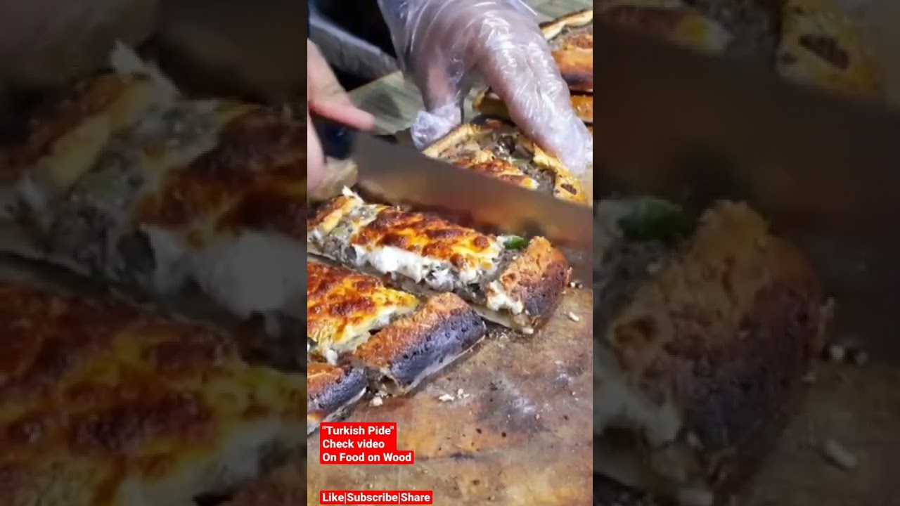 Turkish Pide watch on Food on wood‼️