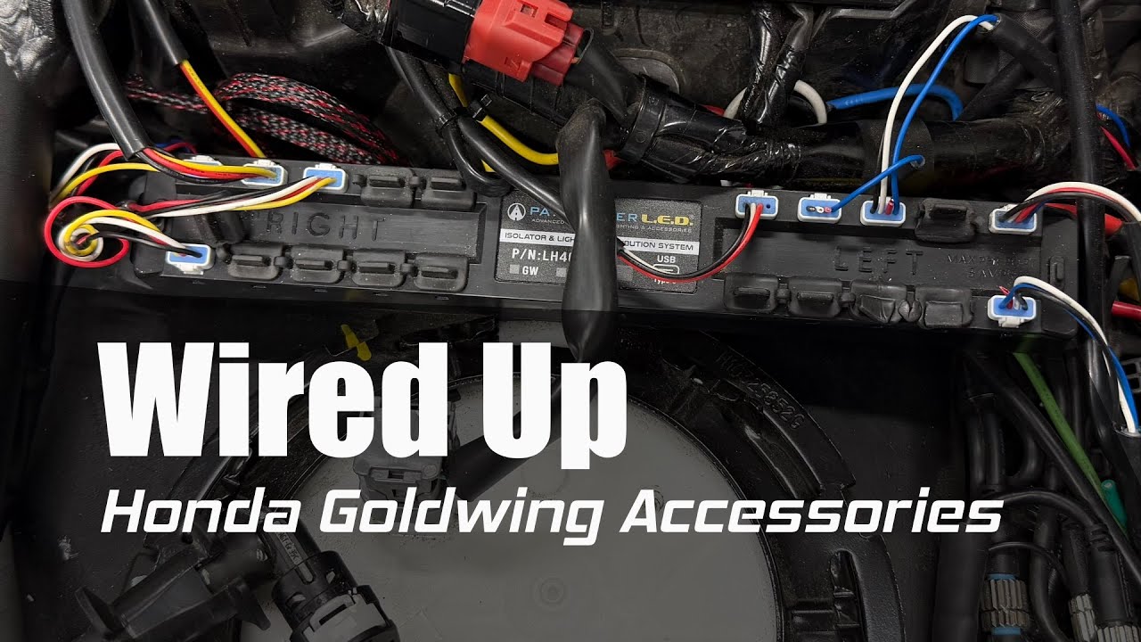 Honda Goldwing Accessory Wiring | PathfinderLED Lighting Distribution Hub