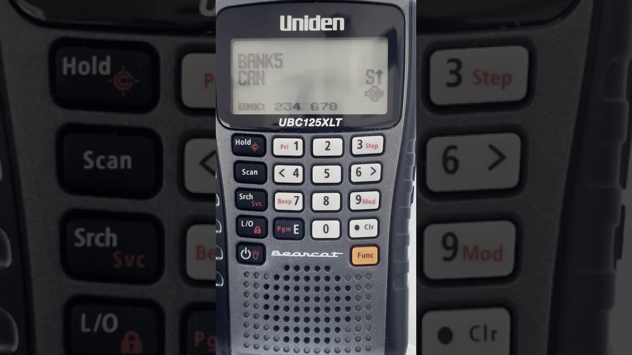 Uniden UBC125XLT - Scanning Memory Channels - 18th October 2022 - RAF Coningsby - RAF Lakenheath