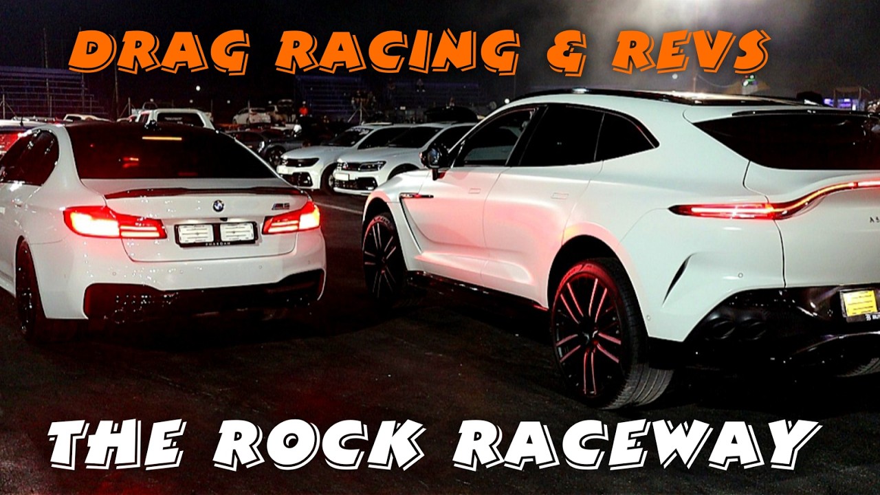 REVS & RACES | THE ROCK RACEWAY | R35 GTR, +700HP RS3, Aston Martin, Drifting, Line-up & Headstarts