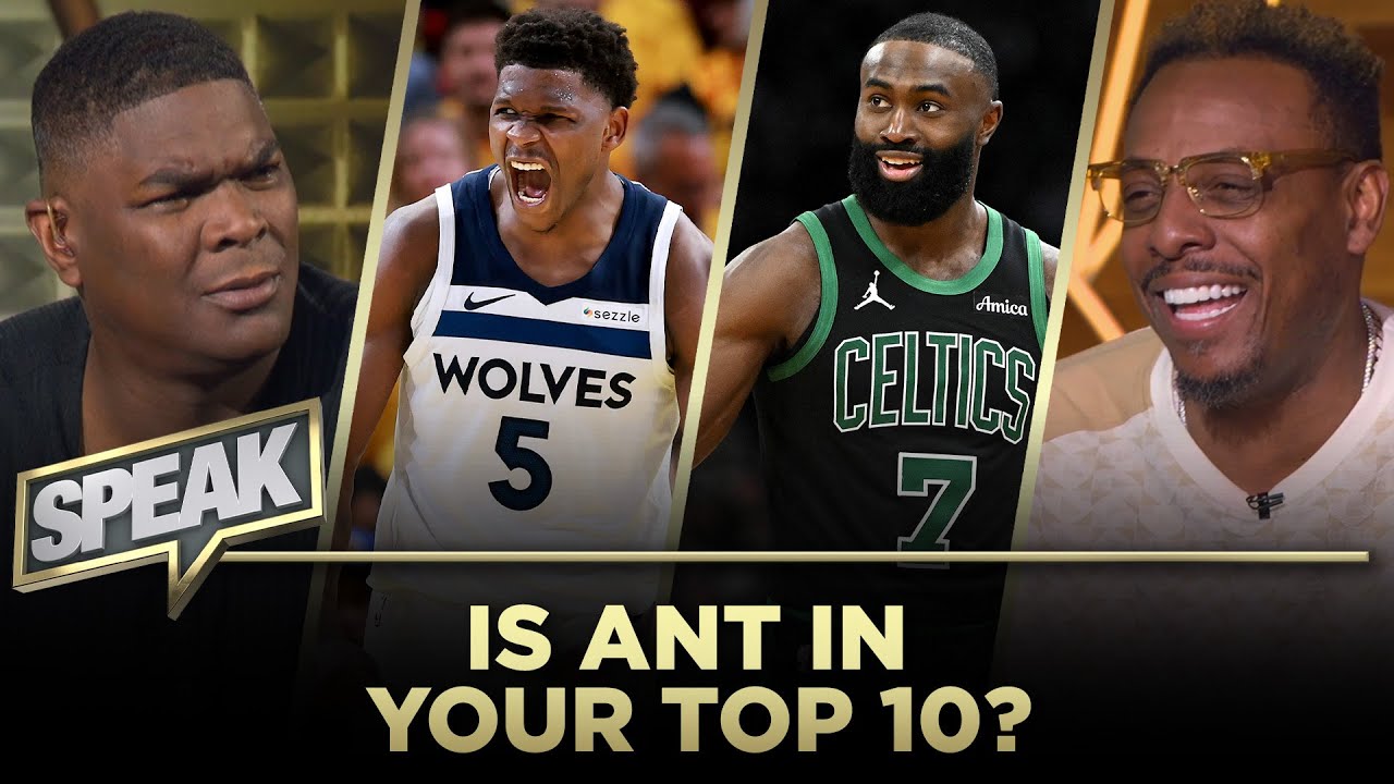 Paul predicts Celtics force Game 7 — Where does Anthony Edwards rank? | NBA | SPEAK