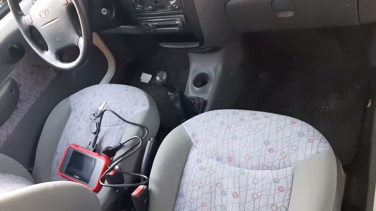 Location of the OBD2 on Daewoo Matiz