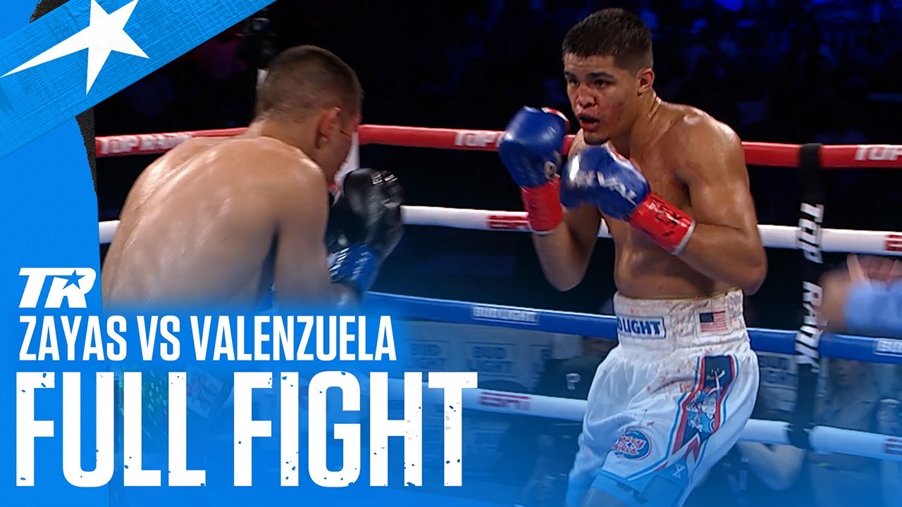 Zayas Makes It Look Easy vs Valenzuela