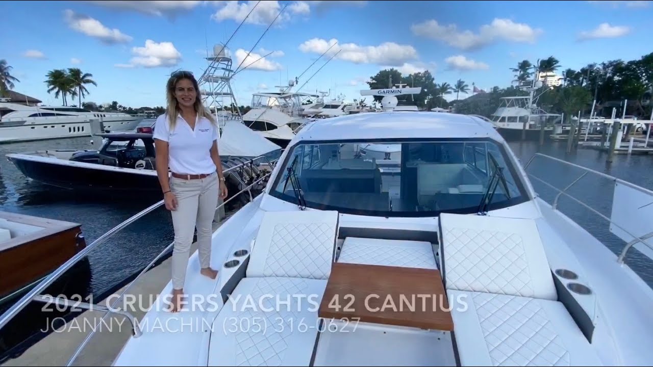2021 42 Cantius Cruisers Yachts - Silver Seas Yachts Fort Lauderdale