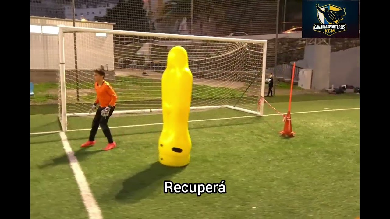 Más de nuestros entrenamientos enseñanza y aprendizajes de nuestros porteros 