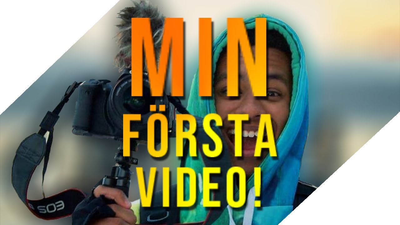 Min FÖRSTA video! Ny start på 2019!