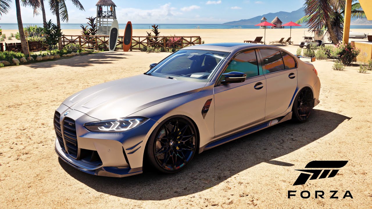 Forza Horizon 5 - Bmw M3 G80 Competition 2021 in Frozen Pure Grey