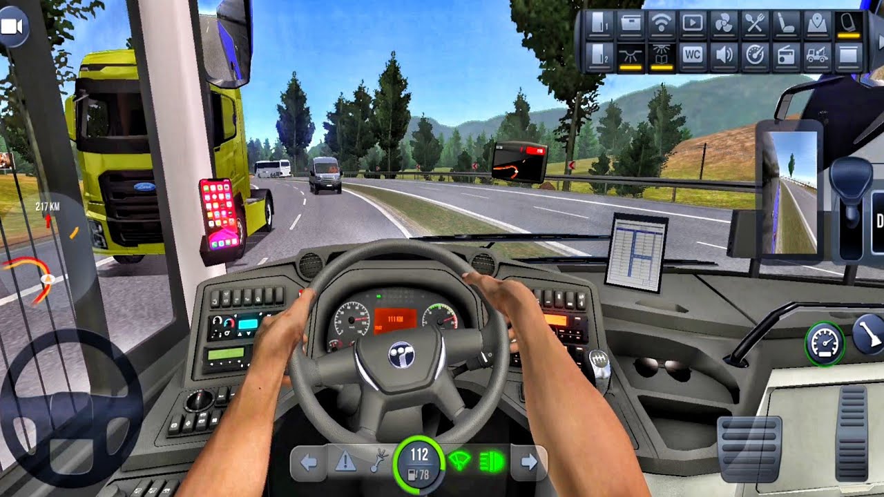 Bus Simulator Ultimate: City Coach Bus Driving Simulator - Uphill Offroad Bus Drive Android Gameplay