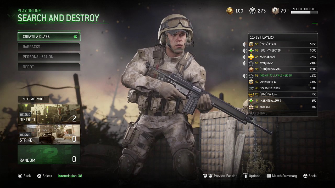COD MWR: Trolling on Hardcore Search