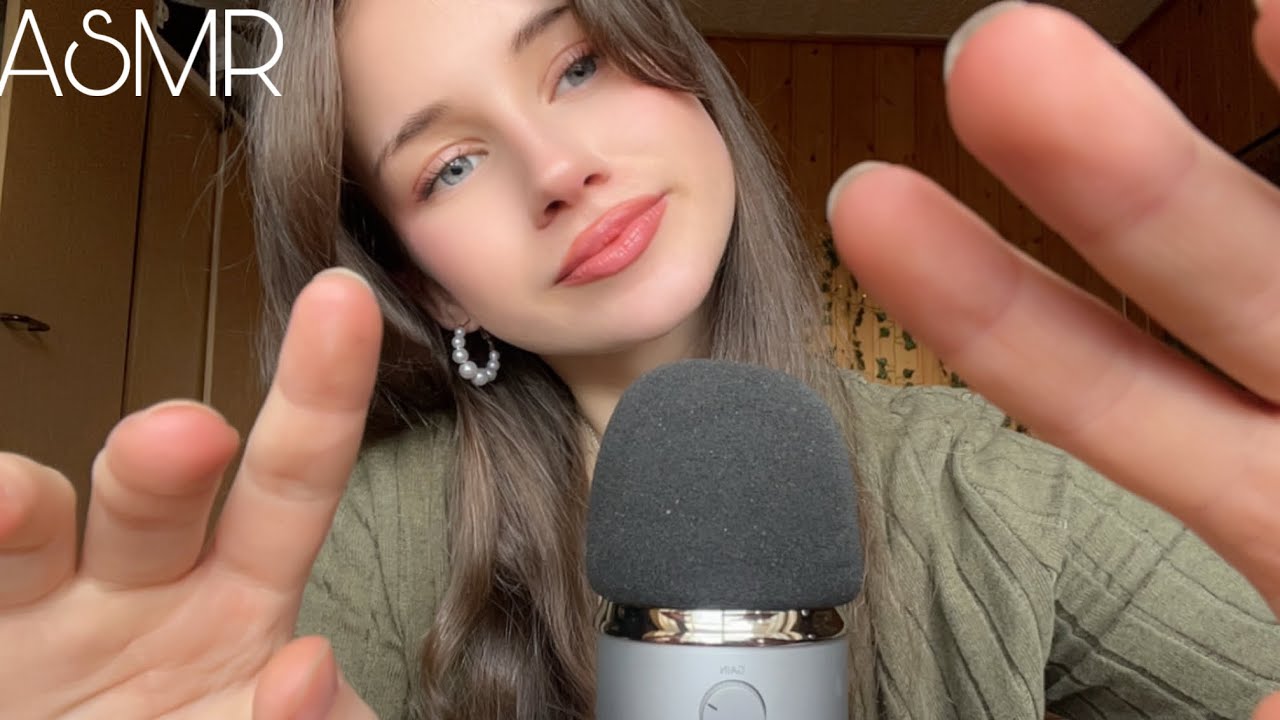 АСМР КАСАНИЯ ЛИЦА 🎀🤍(ну и мозга) 🧠