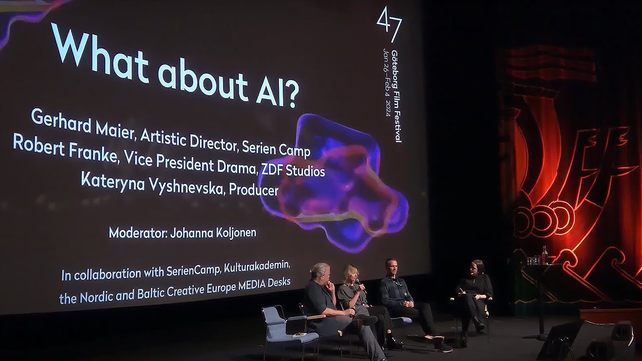What about AI? - Robert Franke, Gerhard Maier and Kateryna Vyshnevska (TV Drama Vision 2024)