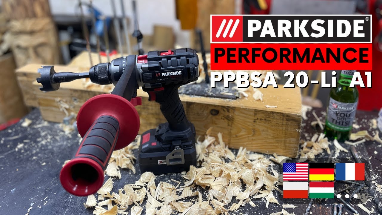 Aku vrtací šroubovák PARKSIDE PERFORMANCE PPBSA 20-Li A1 s kroutícím momentem 150Nm