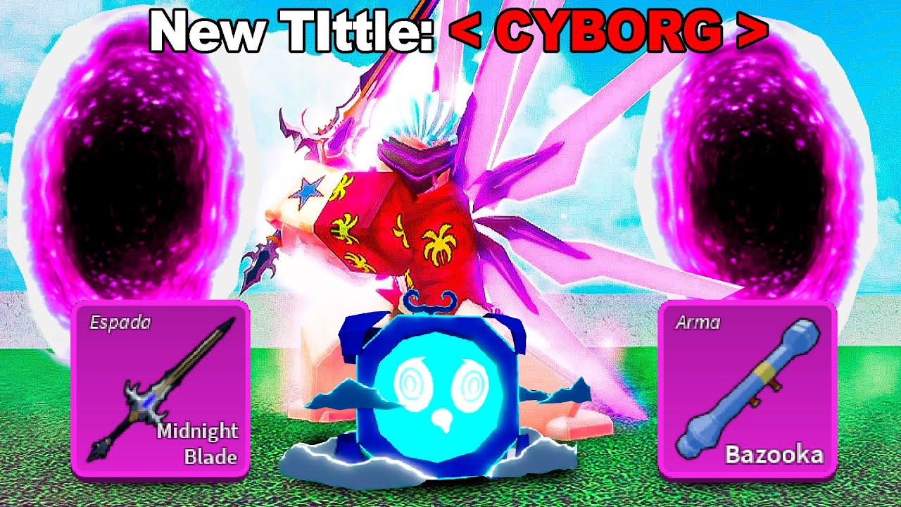 DESPERTANDO TODOS PODERES DE CYBORG DO BLOX FRUITS EM 1 VÍDEO!