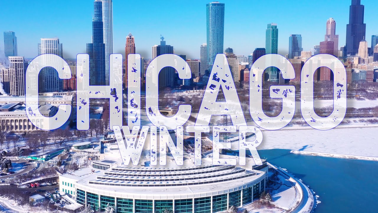 Chicago Winter 2026 | 4K drone video