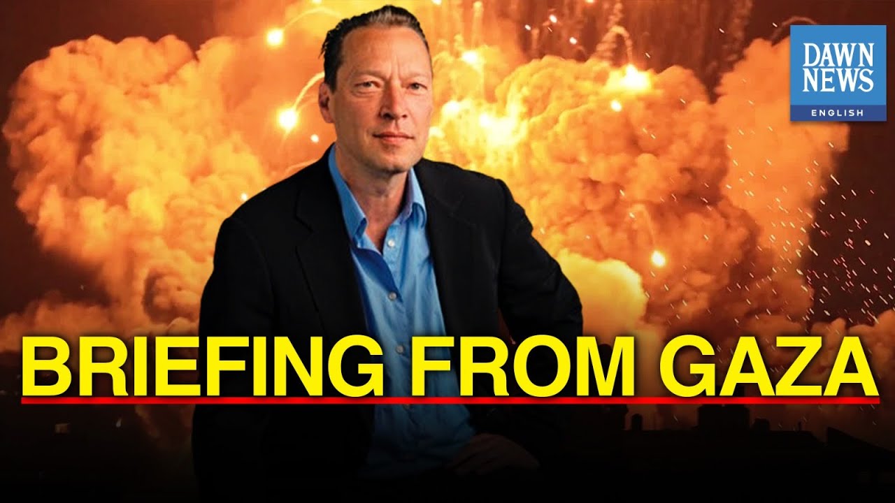 Press Conference From Gaza | Scott Anderson | Dawn News English
