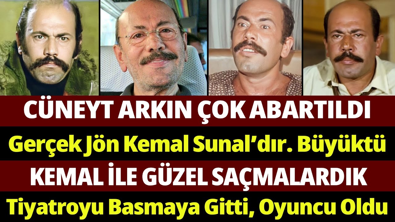 DİNÇER ÇEKMEZ | Cüneyt Arkın Abartılacak Adam Değil Yerine Beni İstediler. Asıl Jön Kemal Sunal'dı.
