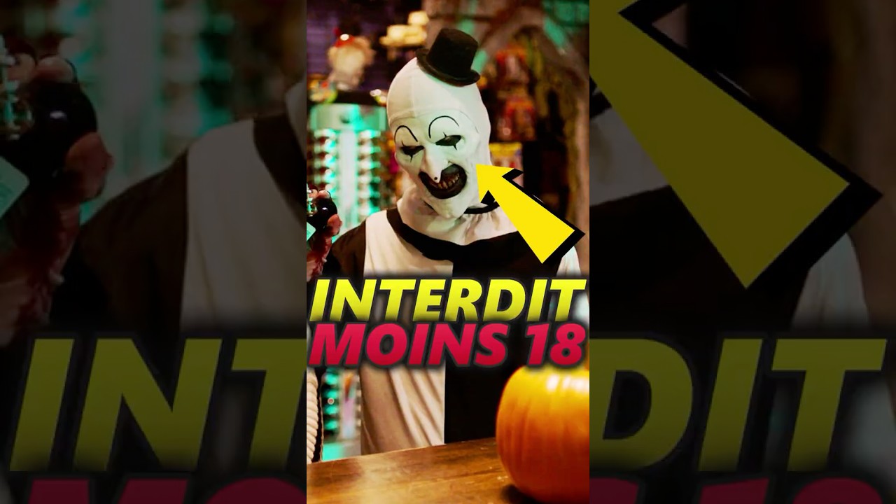 La vraie raison pour laquelle Terrifier 3 est interdit aux - de 18 ans !
