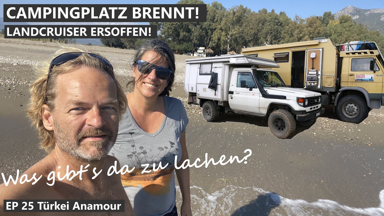 25 ENDLICH etwas AUFREGUNG! Campen mit alten und neuen Freunden. Weltreise im Expeditionsmobil.