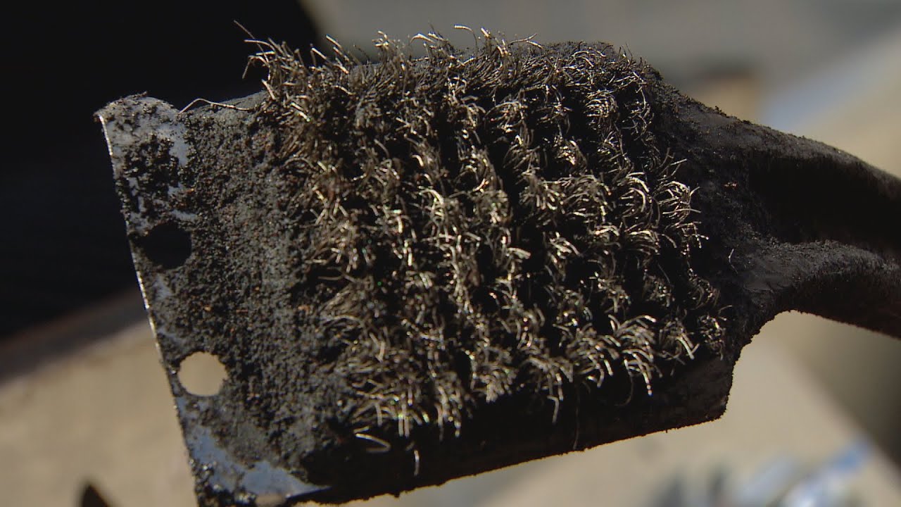 Throw out bristle BBQ brushes
