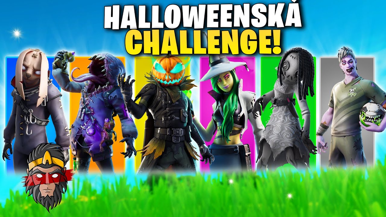 HALLOWEENSKÁ CHALLENGE VE FORTNITE!!