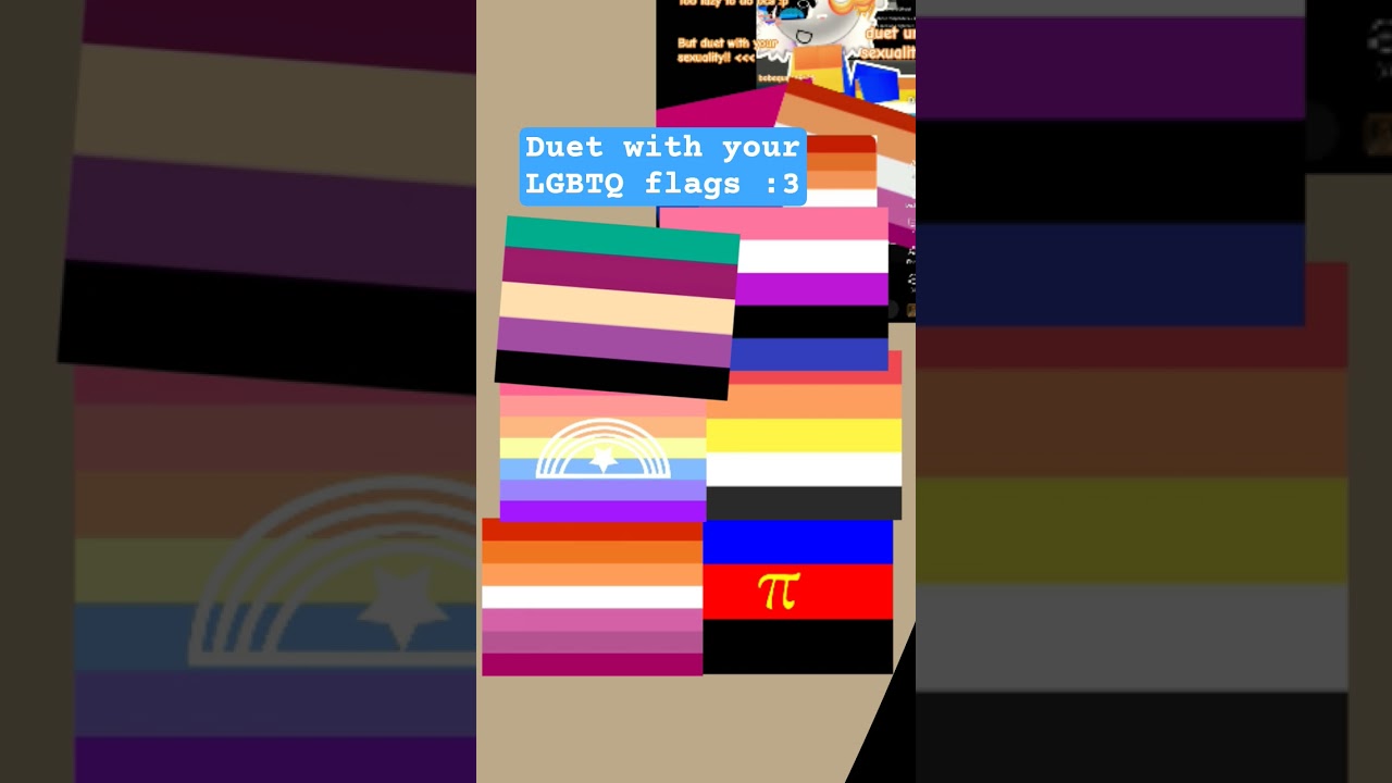 I'm a creature indeed! #therian #emojicat #flags #flag #lbgtqia #lbgtq #duet #emojicatduet #furry