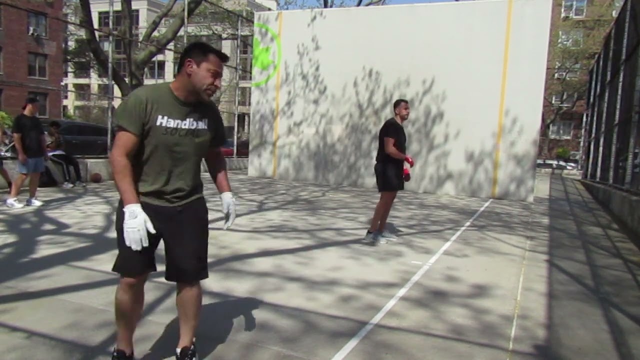 175 Park - Chinito & Sam vs David & Vic D - Doubles Filmed By Handball Social - 4.24.2025