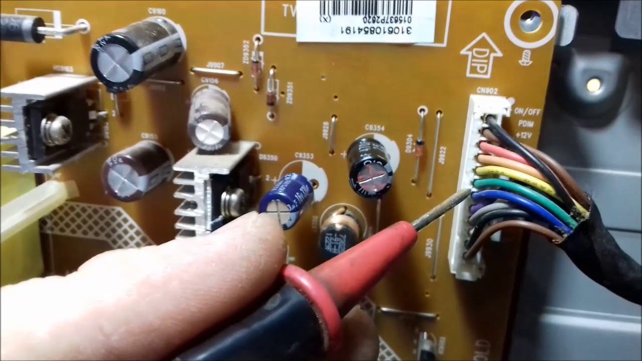 como consertar uma tv philips pfl42 nao liga,nem o led acende,