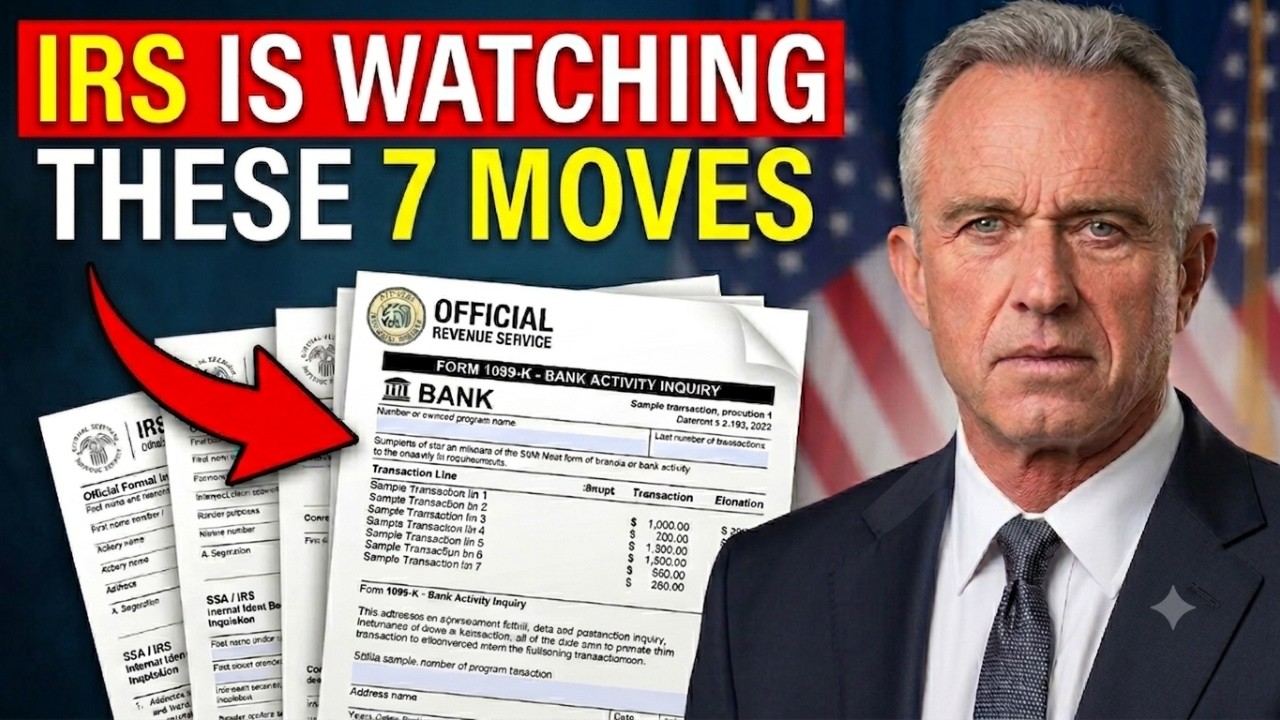 7 Bank Account Moves the IRS Is NOW Flagging for Seniors (Watch Before Too Late)