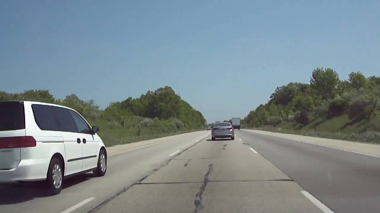 [WI] I-94 WB, I-894 WB, and I-43 SB from Caledonia to Greenfield (May 2012)