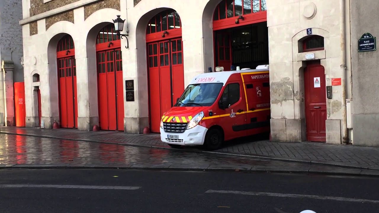 Depart VSAV 172 CS Nativité bspp