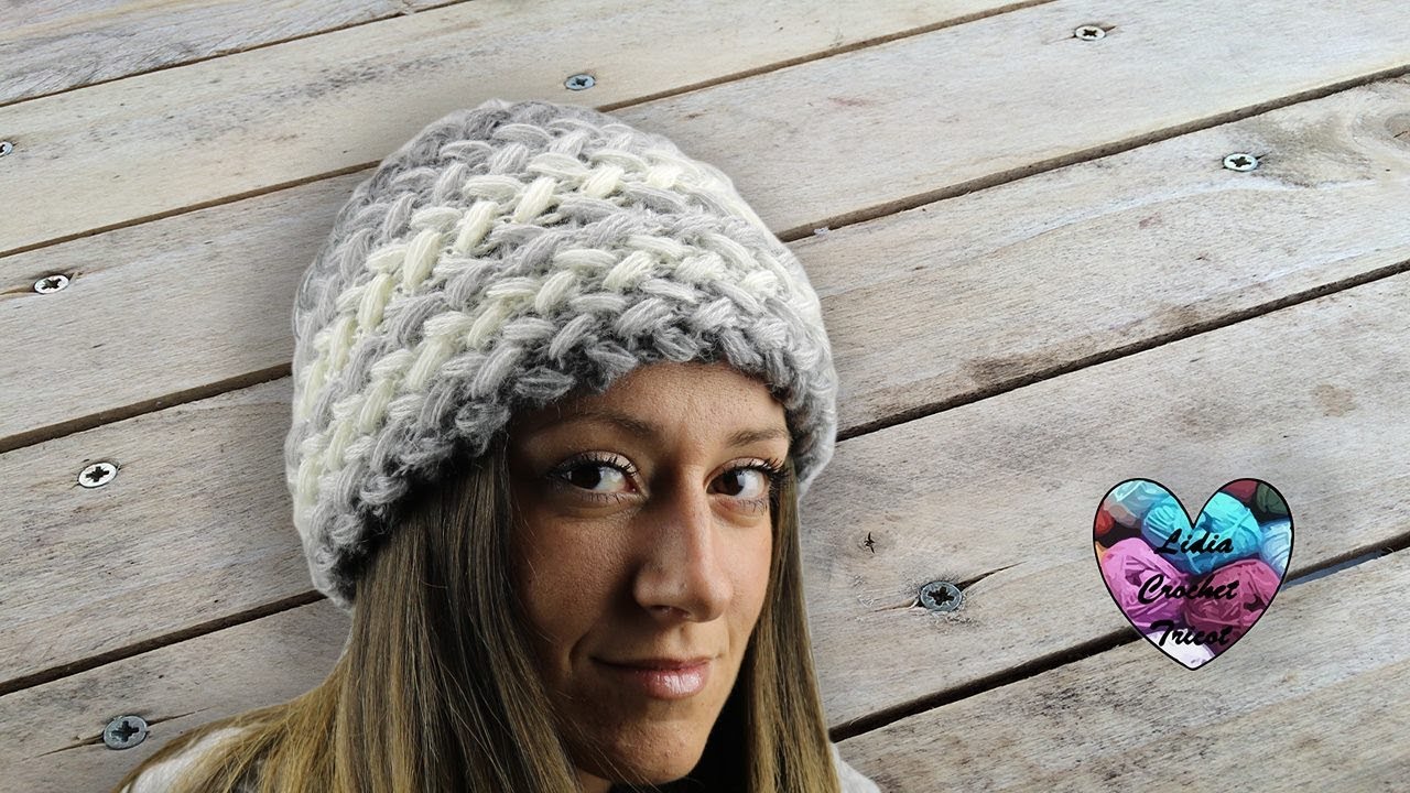 Bonnet Caprice au crochet super chaud splendide