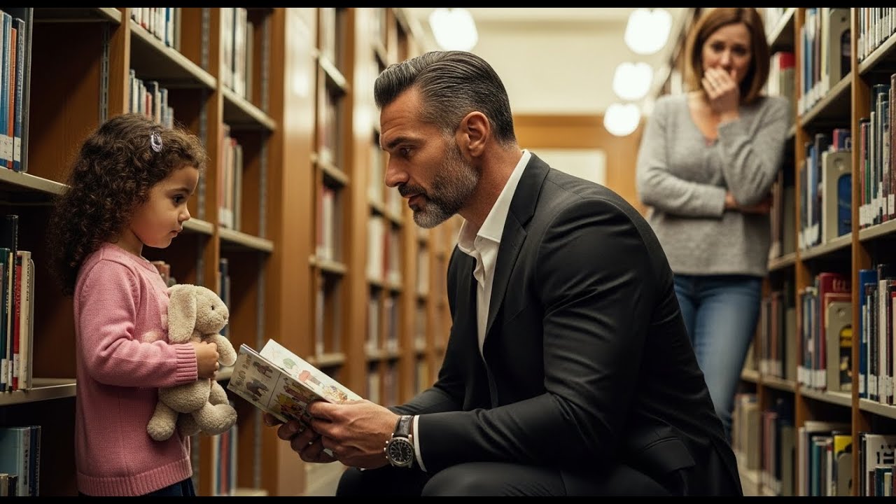 LITTLE GIRL BROUGHT STORYBOOK TO STRANGER IN LIBRARY,NOT KNOWING HE'S MOST FEARED MAFIA BOSS QUEENS