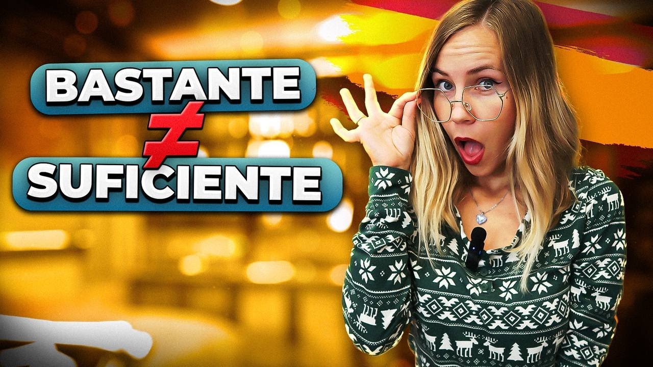 Bastante или Suficiente? Теперь ты навсегда запомнишь эту разницу и как их использовать!