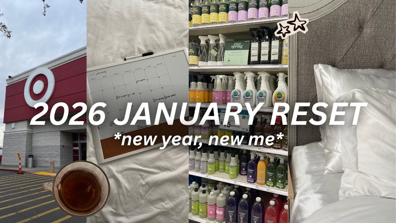 2026 JANUARY RESET | new year, new me