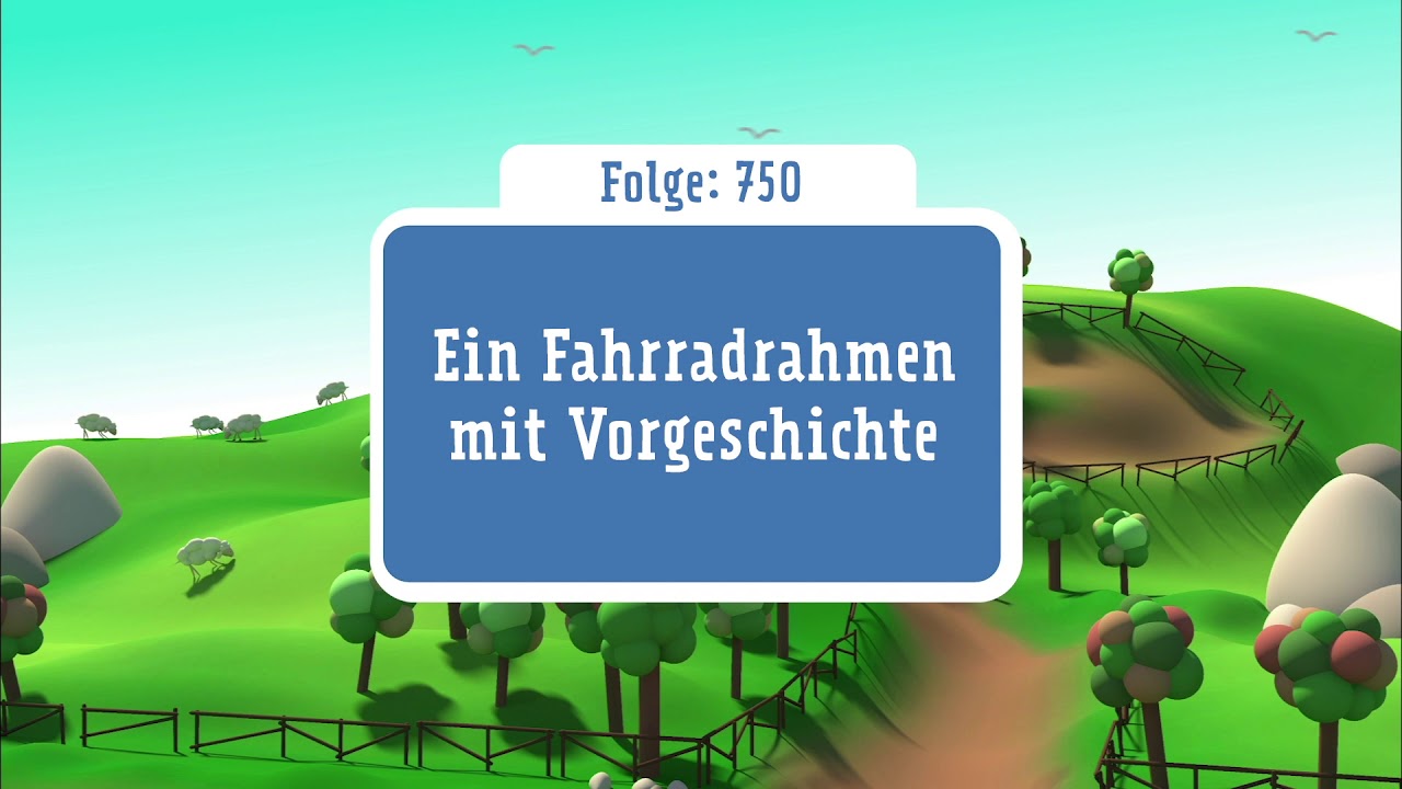 Kinderhörspiel Doppeldecker Folge 750 Ein Fahrradrahmen mit Vorgeschichte