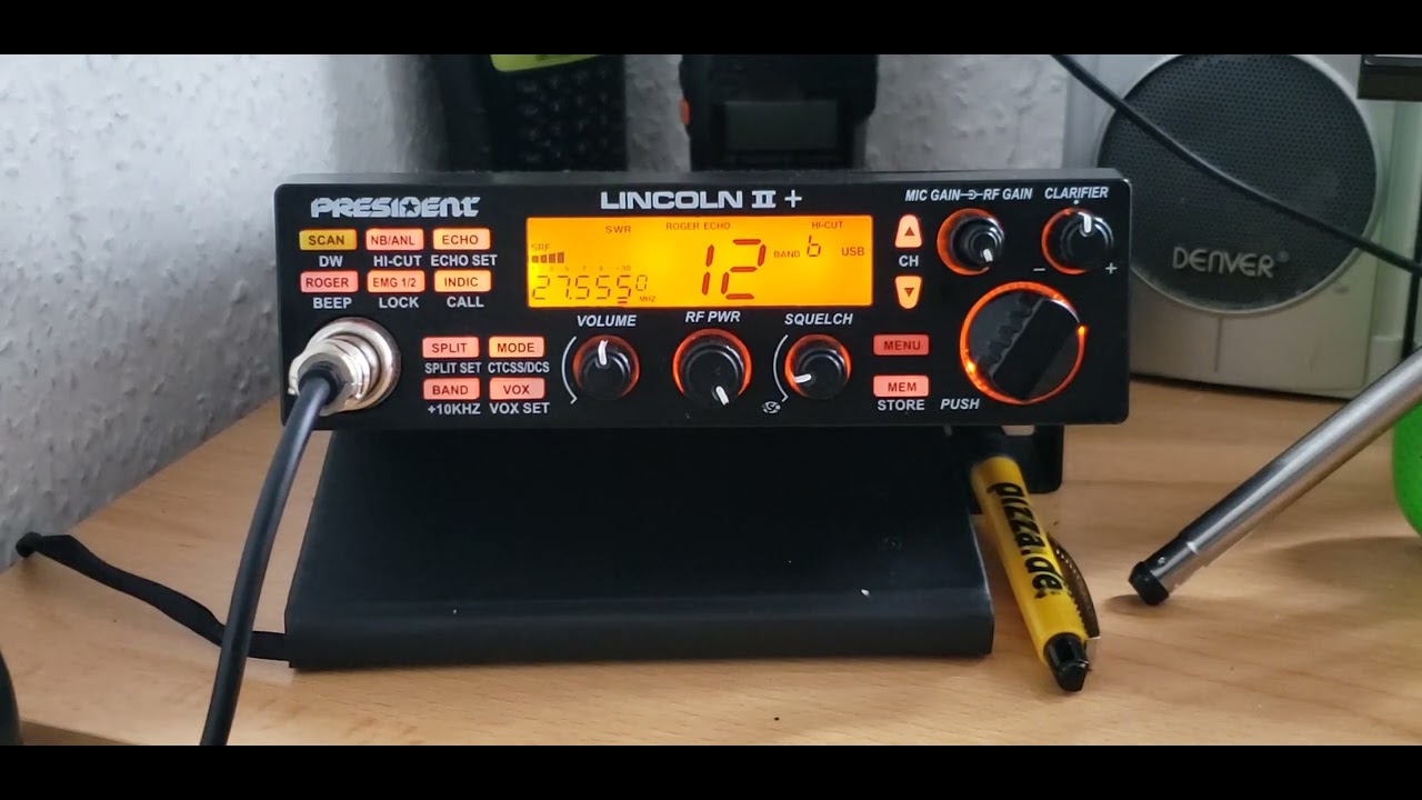 27.555Mhz 11m wide open! 2/6/2022! 