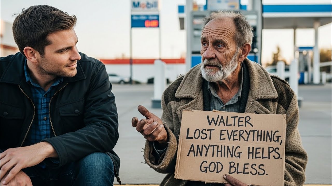 Sick Homeless Grandpa Asked for Help… What 50 Bikers Did Next Will Make You Cry