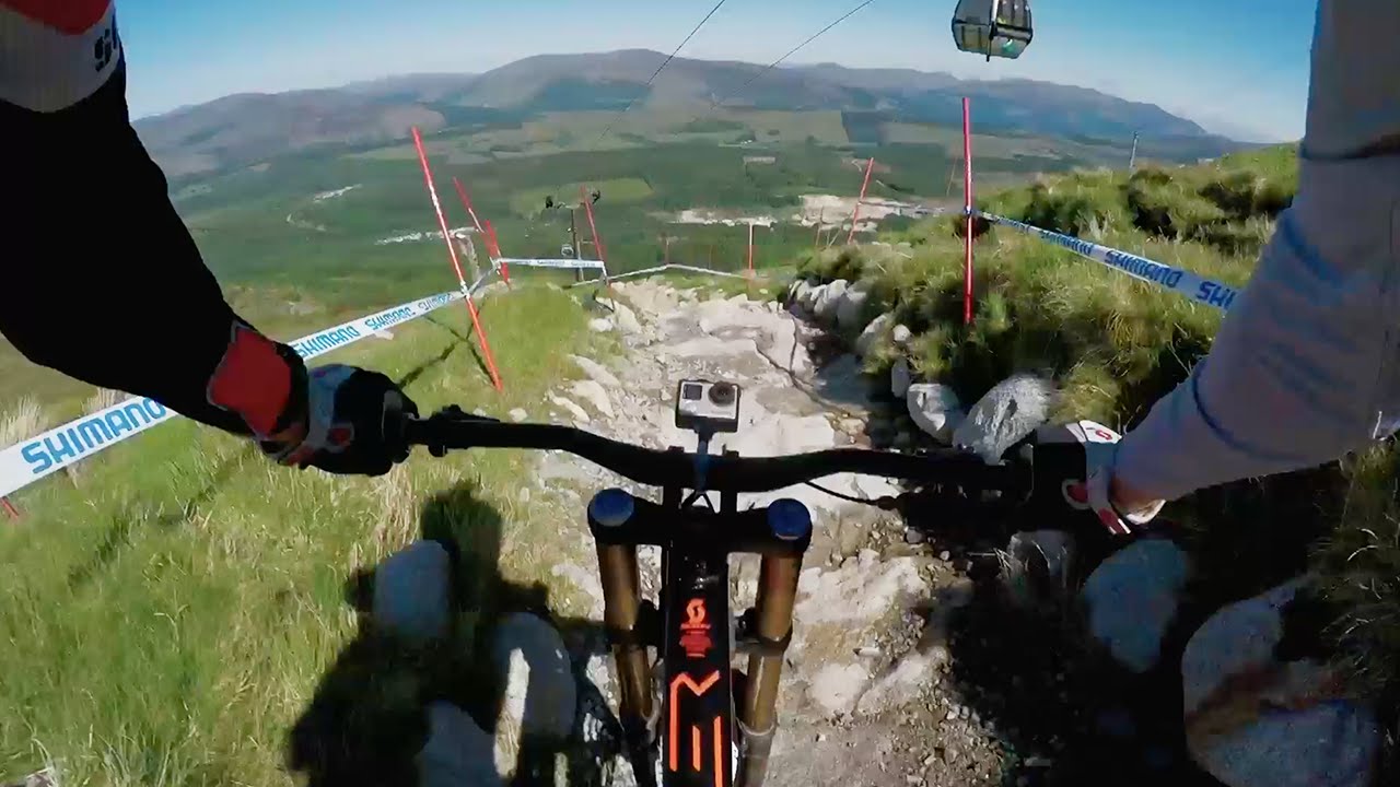 Claudio Caluori's GoPro Preview of the  2016 UCI MTB Fort William Track