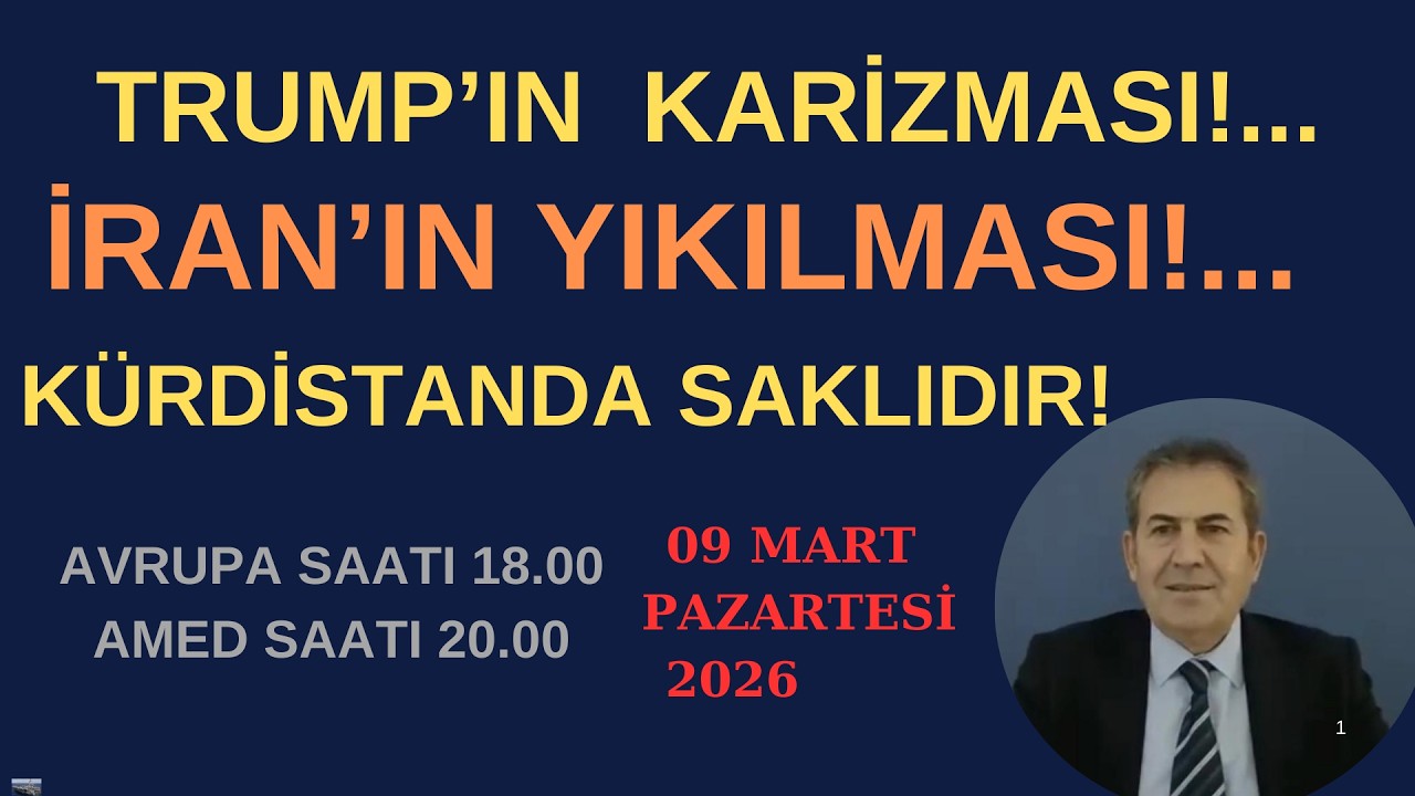 ABD'NIN. ZAFERİ'DE! İRAN'IN YIKIMI'DE, KÜRDİSTAN'DA SAKLIDIR !!!