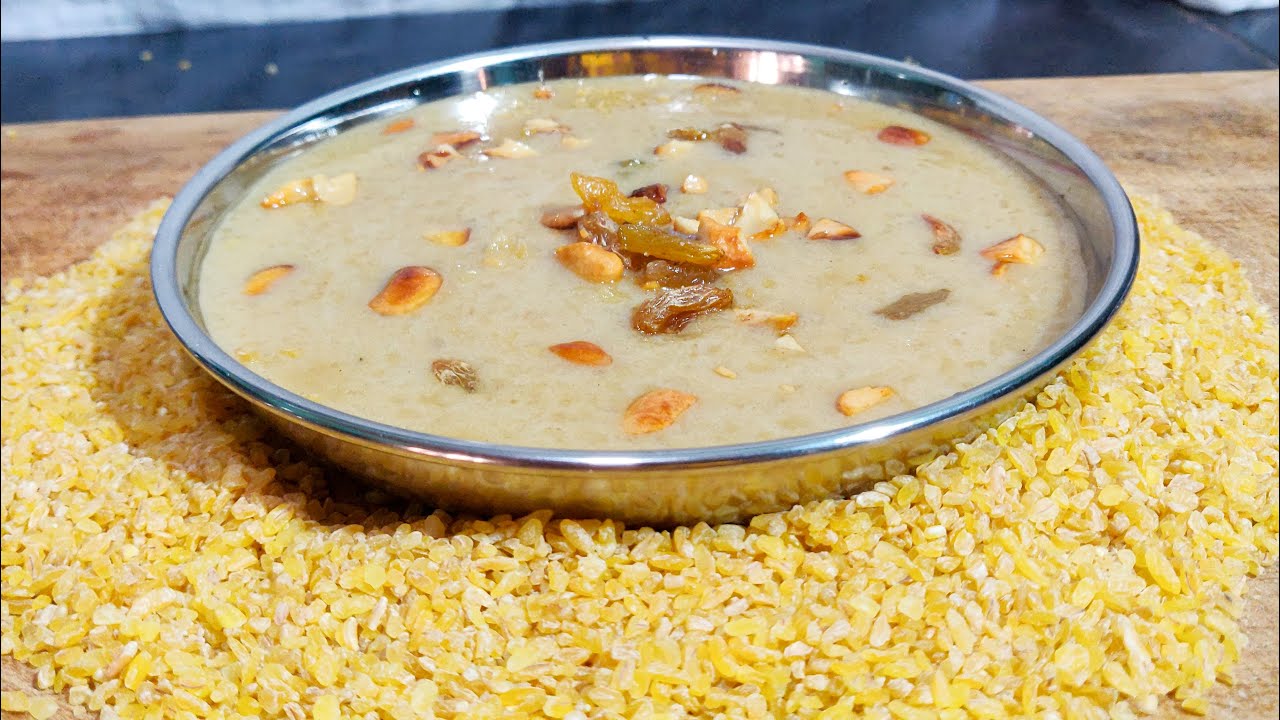 ಗೋಧಿ ಕಡಿ ಪಾಯಸ/BrokenWheat payasa/Kheer/ Malnad Style Payasa /ಗೋಧಿನುಚ್ಚಿನ ಪಾಯಸ /Healthy &Tasty Sweet/