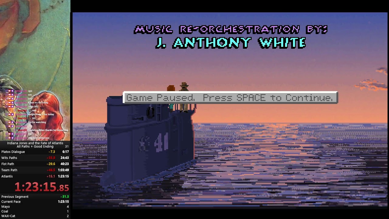I Like Mayo! Indy  Fate of Atlantis - All Paths + Good Ending - Lets Go!