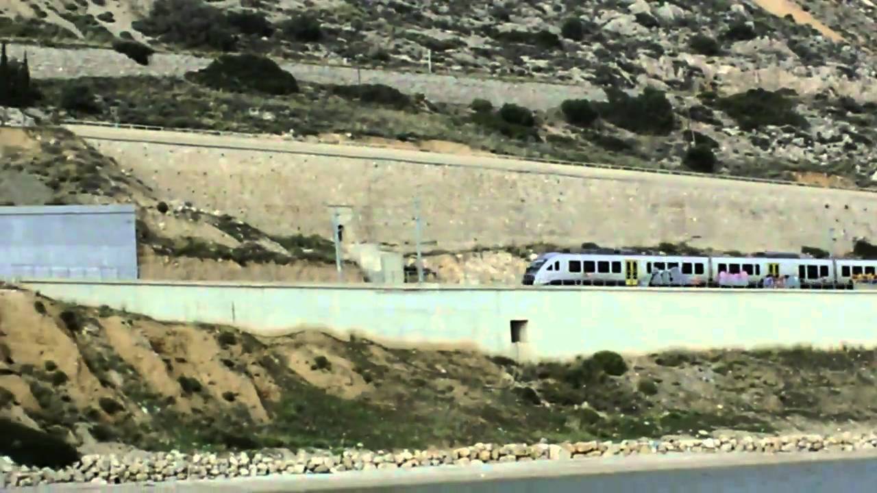 Ano Liosia-Kiato electrified line (ΗD)