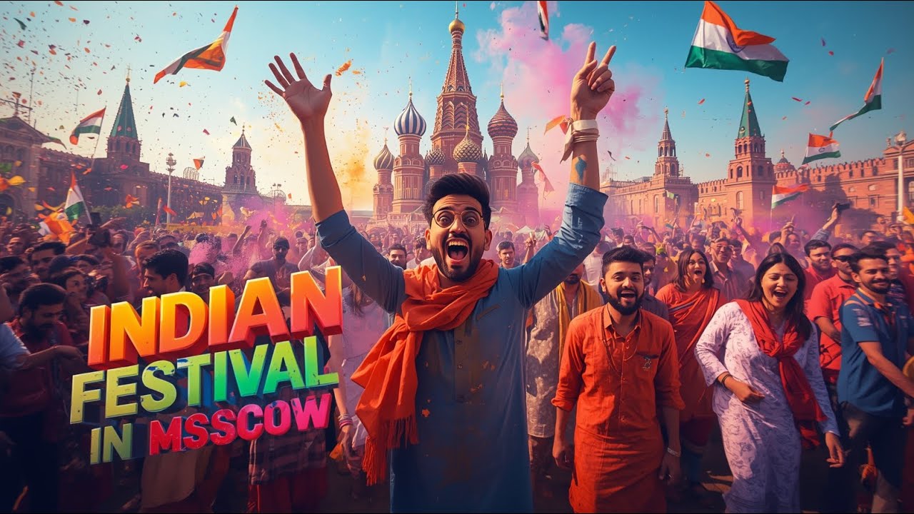 When India Comes to Moscow! 🇮🇳❤️🇷🇺