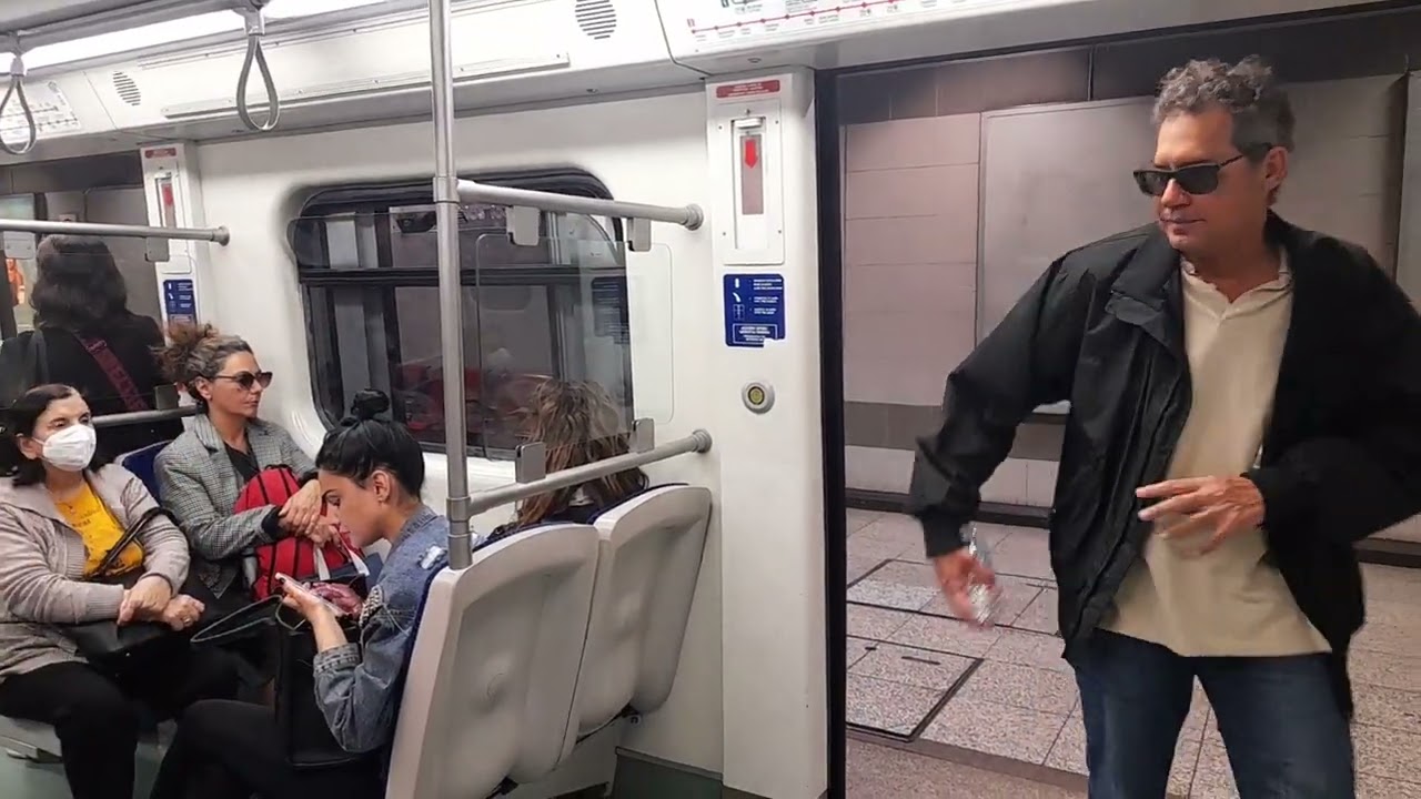 Athens metro ride from Agios Dimitrios to Sygrou Fix (Line 2)