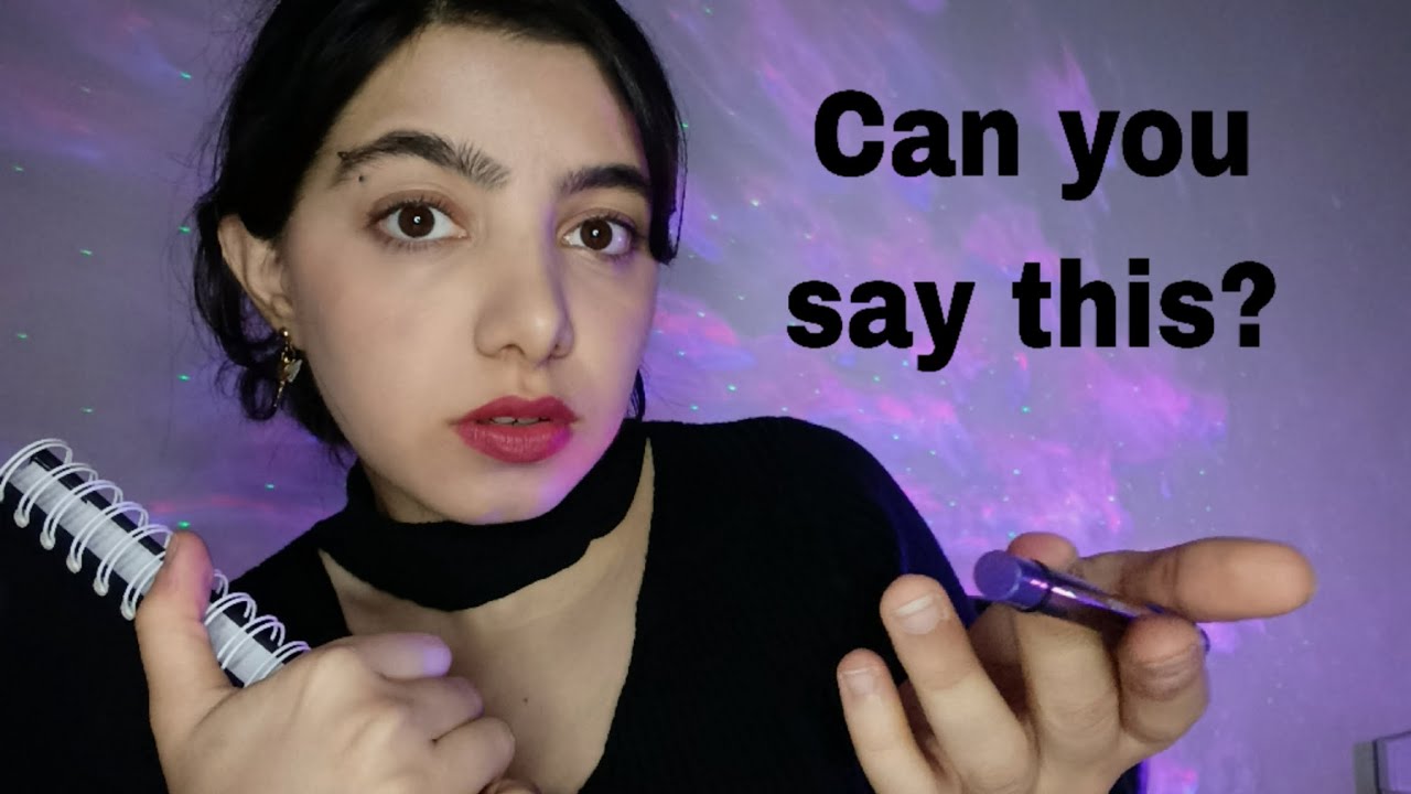 ASMR Farsi Whispering | Relaxing Persian Tongue Twisters & Tingles 💓