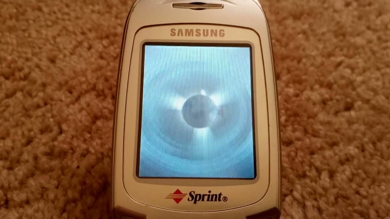 Samsung SPH-A620 - Startup and Shutdown (Re-upload)