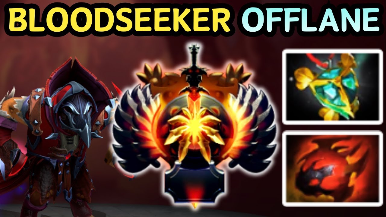 🔥 BLOODSEEKER OFFLANE | HOLY LOCKET BUILD ?! 🔥 DOTA 2 OFFLANE