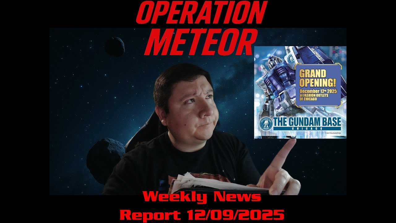 Operation Meteor Report 12/09/2025 | Gundam Card Game News Recap!